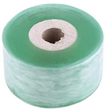 Fafeicy Elastisches PVC Pfropfband 3 cm x 100 m für Obstbäume und Weinreben - Gartenband zum Pfropfen Binden Obstgärten Weinberge Hochwertiges Baumaterial