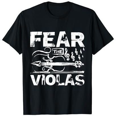 Fürchten Sie den Bratschen-Bratschen-Spieler T-Shirt