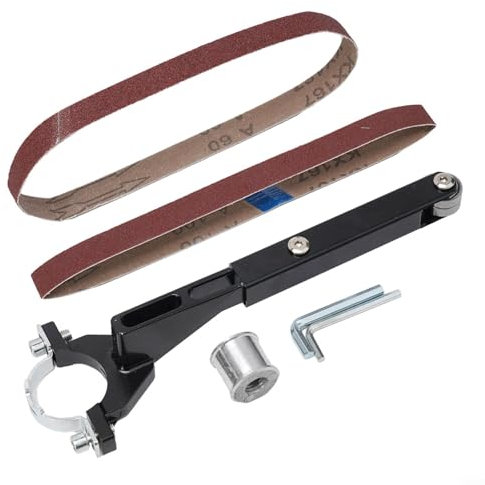 Oniissy Sand Belt for Model 100 Hand Angle Grinder Features Unused, Convert Your Angle Grinder to a Belt Sander, Dual Purpose Woodworking Tool Sanding Attachment for DIY