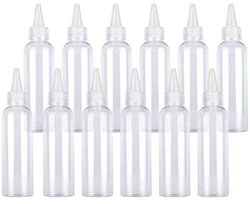LSSOAZZVVN Sauce Bottle 30Pcs 10/30/50/60/100/120ML Plastic Squeeze Dropper Bottles Ink Glue Empty Container Organizer Bottle Split Bottle for Ketchup Sauces Dressings (Color : 60ml) (50ml)