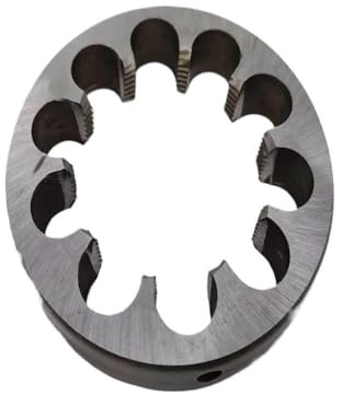 Filiera tonda,filiera tonda metrica,filiera tonda, 1 pz. Denti rotondi ad alta durezza, filiera metrica destra M58 a M85, utensili manuali e for macchine for la riparazione di maschiature for filettat