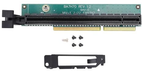 Adaptador de Tarjeta Gráfica PCI E, Tiny 5 PCIe16 Tarjeta Ascendente para ThinkCentre M920Q M920X M910X M720Q P330, Componentes Computadora 01AJ940, Soporte I350-t4 4 Puertos (Con placa trasera)