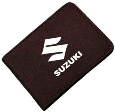 JYHBAQWN Custodia per targhe automobilistiche, per Tessere di immatricolazione Suzuki, Custodia Leggera per Carte di Credito e Portafoglio,Normal-A