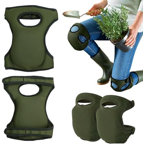 QIANAI Kniekissen Garten, 2Pcs Garten-Knieschoner, Mehrzwecksitzkissen, Kniepolster Zum Training, Geeignet für Eine Vielzahl Von Aktivitäten Wie Gartenarbeit, Reinigung, Yoga und Reparaturen