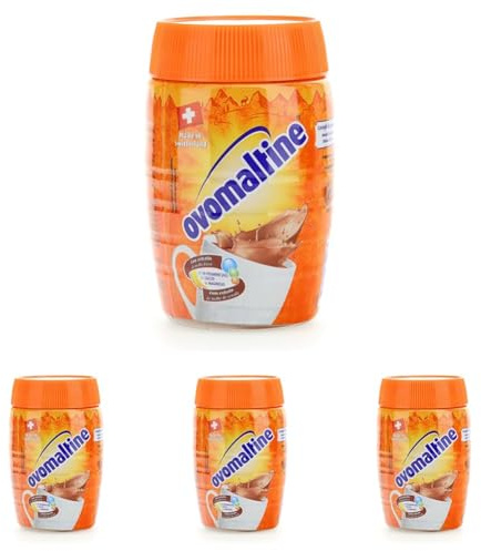 Ovomaltine, Polvere Solubile per Bevanda a Base di Malto D'Orzo e Cacao, Ricca di Vitamine e Minerali, Ricarica Energetica, Ideale per una Colazione e Merenda Gustosa, 1 Confezione da 1600 g