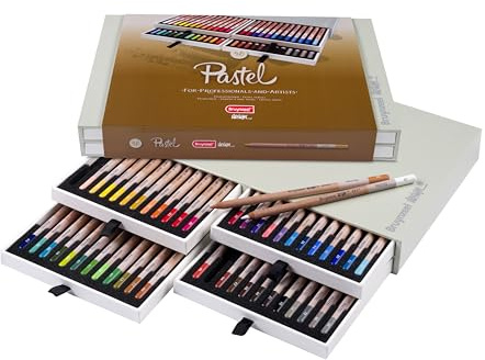 Bruynzeel Design Set professionale di matite pastello da 48 colori in scatola | Matite per artisti per disegno, schizzo e colorazione