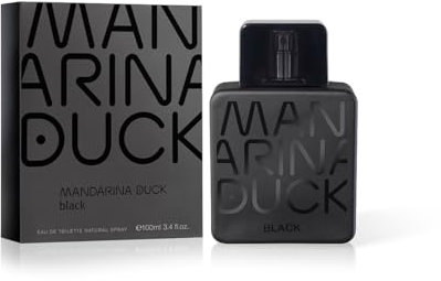 MANDARINA DUCK FRAGRANCES I Black Eau de Toilette, Profumo Uomo Spray, Famiglia Olfattiva Fougère, Orientale, 100 ml