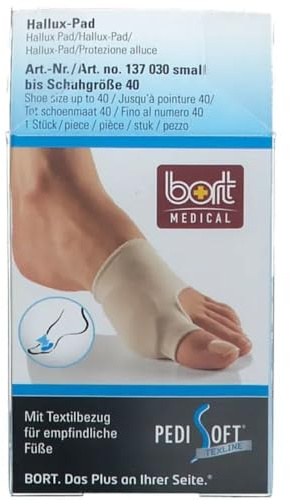 BORT 137 030 PediSoft TexLine Hallux-Pad, small