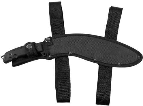 MFH Machete, Kukri, schwarz, mit Nylonscheide