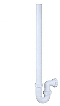 Merriway BH02094 Abfluss-Kompressions-Waschmaschinen-Siphon, Weiß