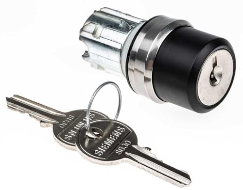Siemens SIRIUS ACT 3SU10 Schlüsselschalterkopf 22 mm 3 Positionen Ronis Tastend IP67, IP20, IP66, IP69K, IP69
