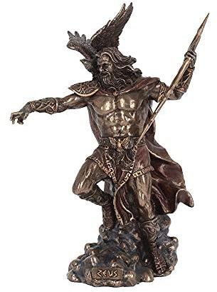 Nemesis Now Zeus Figurine 36cm Bronze