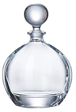 BARSKI – Europäische Qualität Glas – Bleifrei – Kristalline – Wein – Whiskey – Whisky – Dekanter – mit Stopper – 27 Oz – Made in Europe