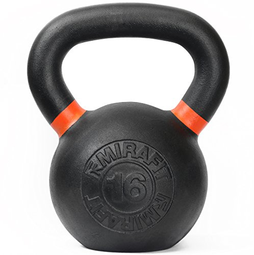 Mirafit Cast Iron Kettlebell - 16kg