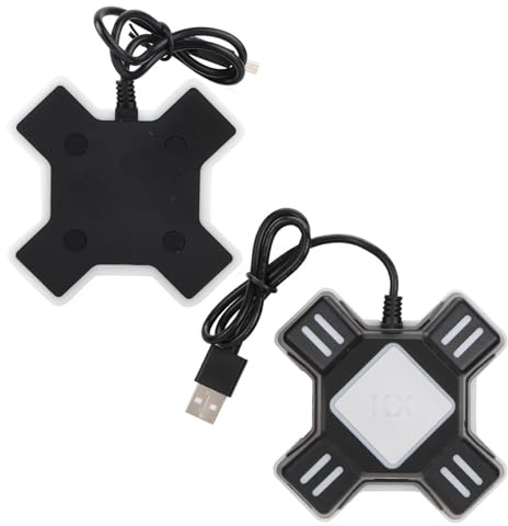 Hakeeta - Convertidor de Controlador, Adaptador de ratón y Teclado convertidor con Interfaz USB para PS4, PS4 Pro, PS4, Slim/XBOXOne, XBOXOne S/XBOXOne X, PS3, PS3 Slim/Switch