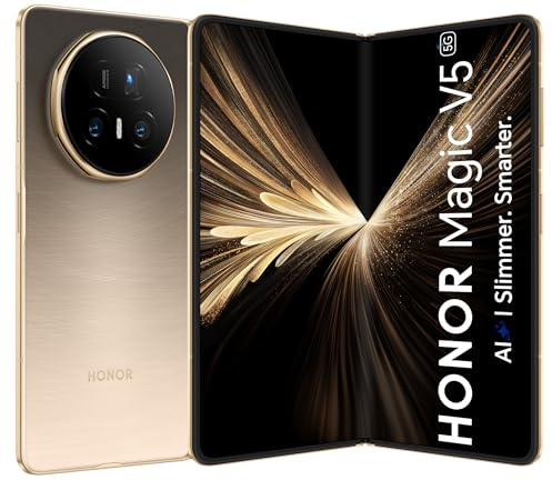 HONOR Magic V5 Snapdragon 8 Elite 16GB RAM 512GB ROM Foldable 5G AI Smartphone