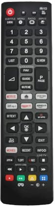 Remplacement telecommande LG pour telecommande Universelle LG LCD TV LED 32LH604V 40UH630V 43UH610V 55UH605V 50UH635V 65UH625V