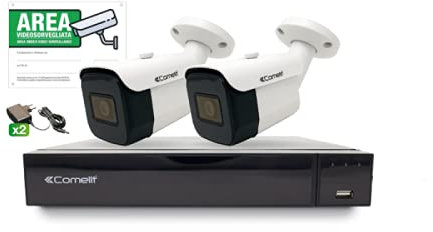 KIT AHD SERIE SMART 5MP, 4CH (COMELIT GROUP cod. AHKIT004S05A)