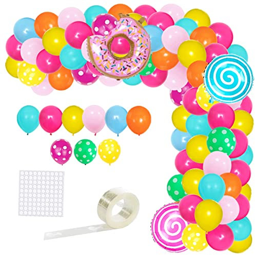 Rot Gelb Blau Grün Luftballons Girlande 110PCS Regenbogen Luftballons Weihnachten Candy Ballons Luftballons für Geburtstag Baby Dusche Weihnachten Party Dekorationen