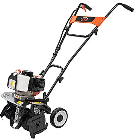 Mini cultivateur à 2 Cycles, Moteur à Deux Temps de 51,7 CC, démarrage Manuel, Largeur de Travail de 36 cm, Large Gamme de terrains