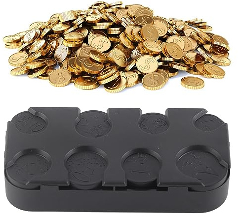 Mynthållare För Bil, Bilmynthållare, Bärbar Bilmyntorganisator, Rektangel Euromyntautomat Plastmynthållare Förvaringslåda Organiserare Bilanvändning