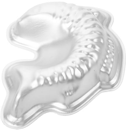 COLLBATH Metal DIY Jelly Mold for Rice Cakes and Biscuits Creative Fish-Shaped Baking Mold for Cake Decoration Easy to Clean and Safe Material for Parties and DIY Baking Projects