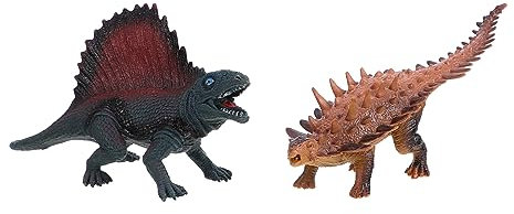 PHENOFICE 2stücke Realistische Dinosaurier Modelle Aus Pädagogisches Spielzeug Für Junge Mädchen Dekoration Und Partyzubehör Lernspielzeug Für Fantasievolles Spielen