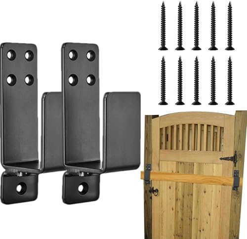 2 x 4 Halterungen, U-Halterung, 2 Stück, Sicherheitsbügel, Türverstärkung, Metall-Türschlosshalter, Sicherheits-Türschloss-Clips zum Aufhängen