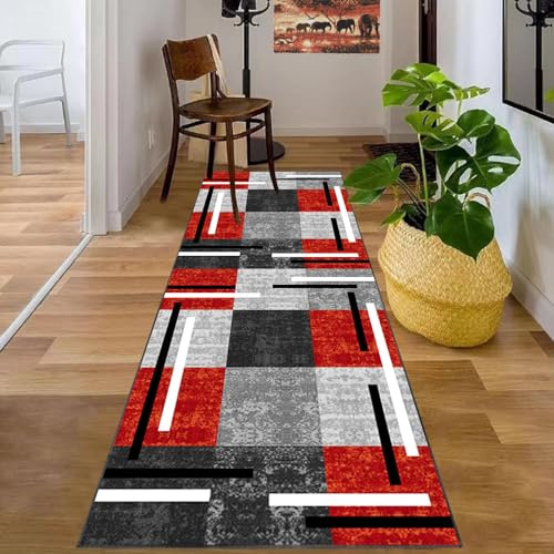 Tappeto Passatoia Corridoio Cucina Lavabile Antiscivolo 120 x 300 cm Tappetino da Corridoio Zerbino Ingresso Tappeti da Cucina Tappeto Corridoio Lungo per Salotto Camera da Letto Ingresso Interno