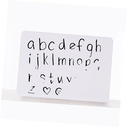 LALAFINA 4pcs Mini Chalkboard Whiteboard Erase Family Planner Whiteboard Dry Wipe Boards