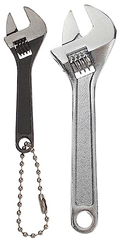 OSALADI 2pezzi Mini Chiave Regolabile Chiave Rullino Multi- Strumento Per Riparazioni Spazi Stretti e Lavori Falegnameria Resistente Alla e All Abrasion