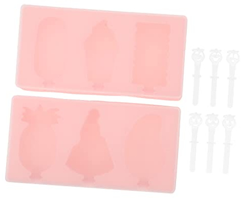 BEBEMOKO 2piezas Moldes Para Helados Con Tapas Moldes Para Hacer Helado Prácticos y Fáciles De Limpiar