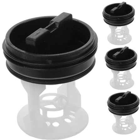 Sewroro 4 Pezzi Filtro Scarico Lavatrice Plastica Facile Installazione Filtro Anticalcare e Protezione da Microplastiche Sigillante per e Commerciale