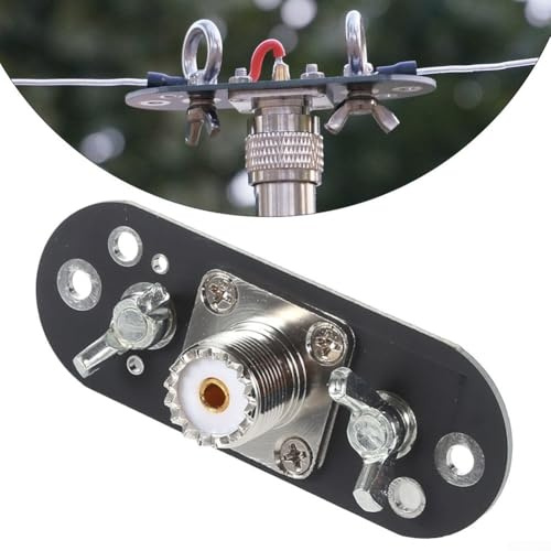 Mini adattatore AT-DP per antenne a onde corte, compatibile con linee lunghe, end-Fed, V e invertito V dipolo, NVIS, formica orizzontale e verticale