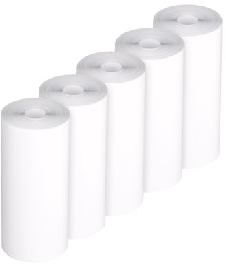 LAMAX InstaKid Thermal Paper – Thermopapier Ersatzrollen für Kinderkamera Sofortdruck, 5 Rollen, bis 300 Fotos (60/Rolle), BPA- & BPS-frei (InstaKid Thermal Paper (5 st.))