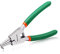 SPEEDWOX Externe Sprengringzange, 12,7 cm, Spitzendurchmesser 0,06 Zoll, Präzisions-Sicherungsring mit gebogenen Backen für Ringentferner