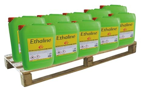 TECNO AIR SYSTEM Bioetanolo liquido 10 taniche da 10 litri - Ethaline