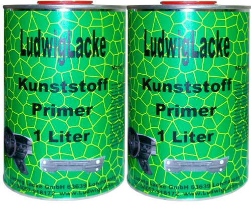 LudwigLacke 2 Liter Kunststoffprimer Haftvermittler für Kunstoffe am Auto