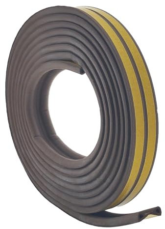 Gummidichtung 2x3m für P-Profile, braun (P-Profil, braun)
