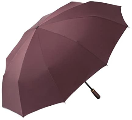 DEEDAV Golfschirme Business-Regenschirm, Faltbar, Reiseschirm, Sonnenschirm, Regenschirm, Sonnenschutz, UV-Schutz, Tragbar, Regen Familien Regenschirm (Color : A)