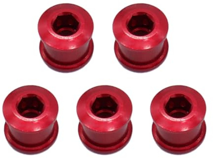 Vdaxvme 5pcs Singola Corona Mountain Biciclette Corona Singola Velocità Chainwheel Viti Accessori Ciclismo