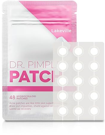 Dr. Pimple Patch Hydrocolloid Healing Acne Care - Pimple Patches Acne Spot Treatment for Face and Skin - Korean skin care - Invisible & Concealable Zit Treatment Stickers