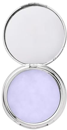 Maquillaje En Polvo Fijador, Oil Control Face Pressed Powder, Polvos Faciales Oil Control, Polvo mate impermeable para el rostro, Ligero, Larga duración, Control de aceites (violeta claro, #01)