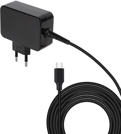 Cargador portátil USB-C PD 65W, Carga rápida, diseño Compacto, Ideal para Dispositivos móviles y Gadgets en Viaje.