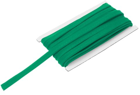 sourcing map Cordoncino da 10,9 m per cucito, fai da te, bordatura in tessuto, colore verde