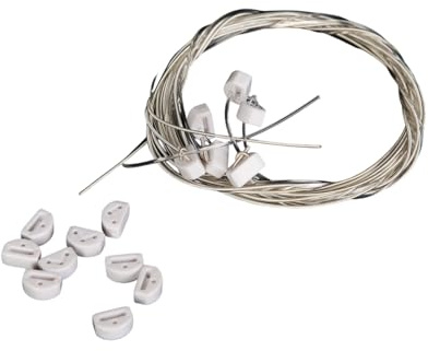 Pro-Grade Classical Guitar Nylon String Set With Locking Bridge Beads - Smooth Feel & Concert-Level Sound Nylon Strings For Classical