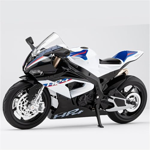 För S1000RR HP4 Race Legeringsmotorcykelmodell Gjuten Metall Road Racing Motorcykelmodell Barnpresent 1:12