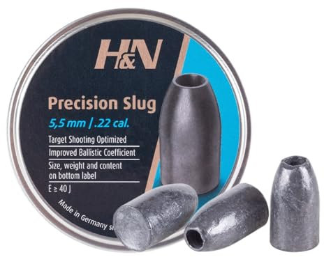 Haendler & Natermann H & N Excite martello con cupola ad aria compressa pellet grani calibro .177/7.87 (500 count)