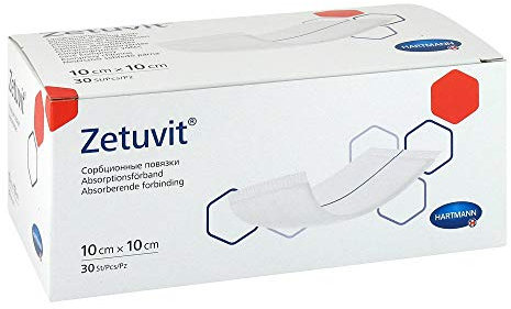 Zetuvit Saugkompresse Unsteril 10x10 cm