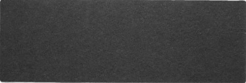 oKu-Tex Küchenläufer, Küchenteppich, einfarbig, Anthrazit, Robust, Zuschneidbar, rutschfest, ‎100% Polyamid-nadelfilz, 61 x 180 x 0,6 cm, 4010000